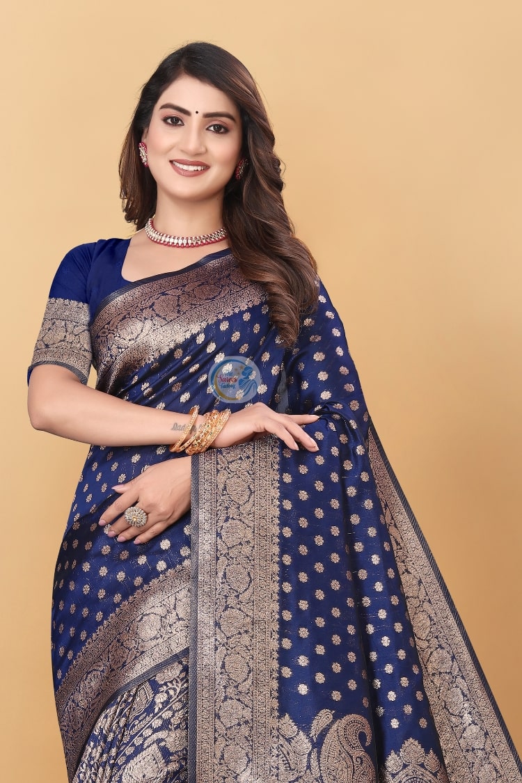 Woven Banarasi Pure Silk Saree