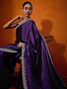 Trending saree for Karva Chauth